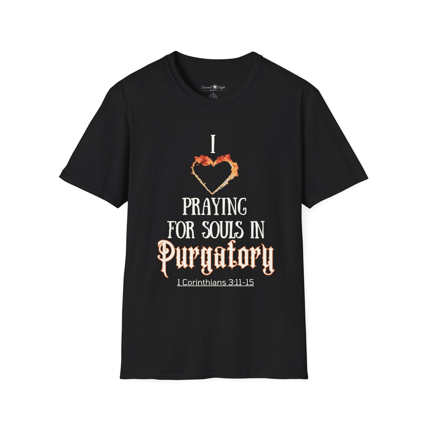 I Love Praying for Souls in Purgatory Catholic T-Shirt